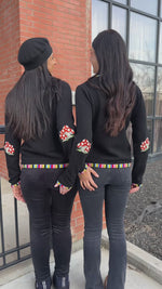 Load and play video in Gallery viewer, Psychedelic Sweater for Women
