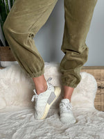 Charger l'image dans la galerie, Womens cotton matching loungewear emerald green Calgary
