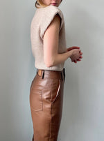Charger l'image dans la galerie, Faux leather pants leggings trousers  Vancouver
