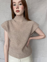 Load image into Gallery viewer, Poise Sleeveless Turtleneck
